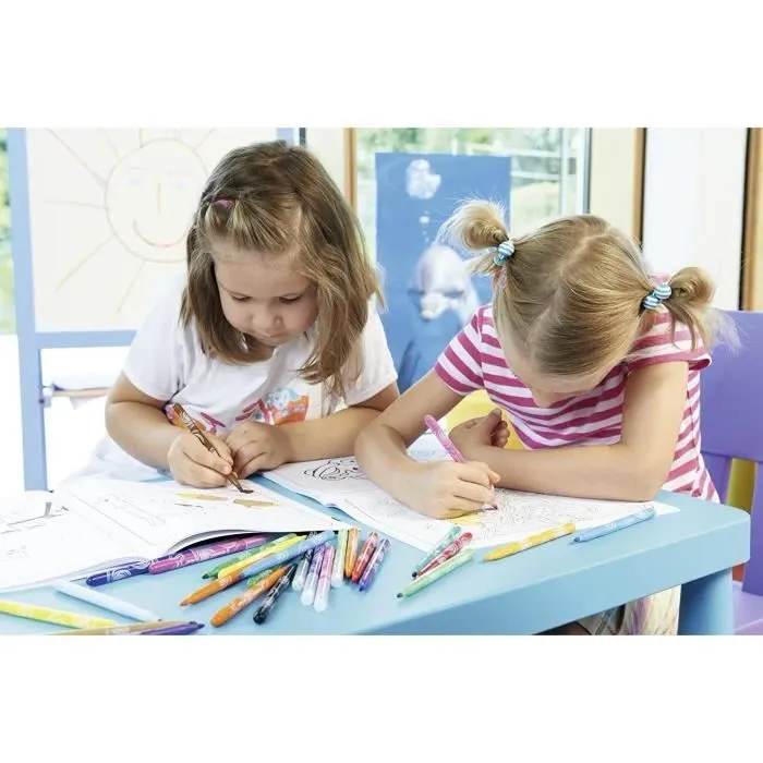 Feutres de coloriage - STABILO - Power - Marron - Lot de 12 - Pour enfants à partir de 3 ans-3