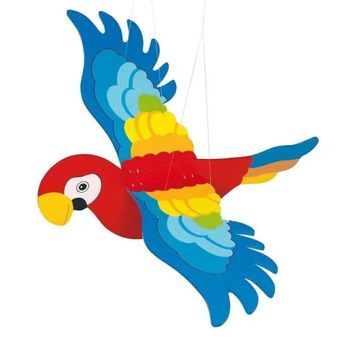 Mobile volant Perroquet-1