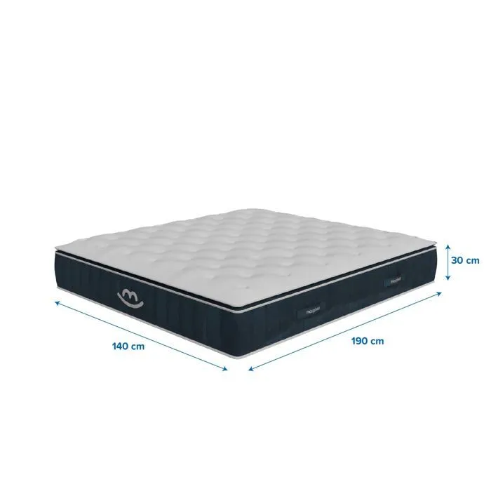 Matelas luxe hybride mémoire de forme 140x190 épais 30cm-5