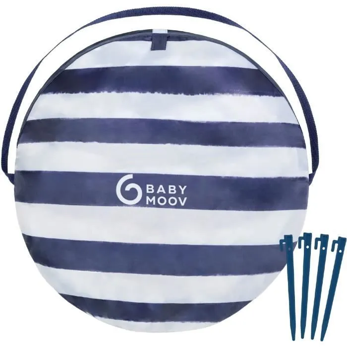 Babymoov Tente Anti-UV FPS 50+ Marinière - Moustiquaire intégrée-8