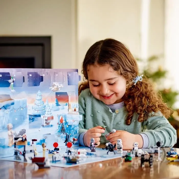 LEGO® 75307 Star Wars Calendrier de l’Avent 2021 Jouet Enfants +6 ans, The Mandalorian Idée de Cadeau pour Noël, Figurine-1