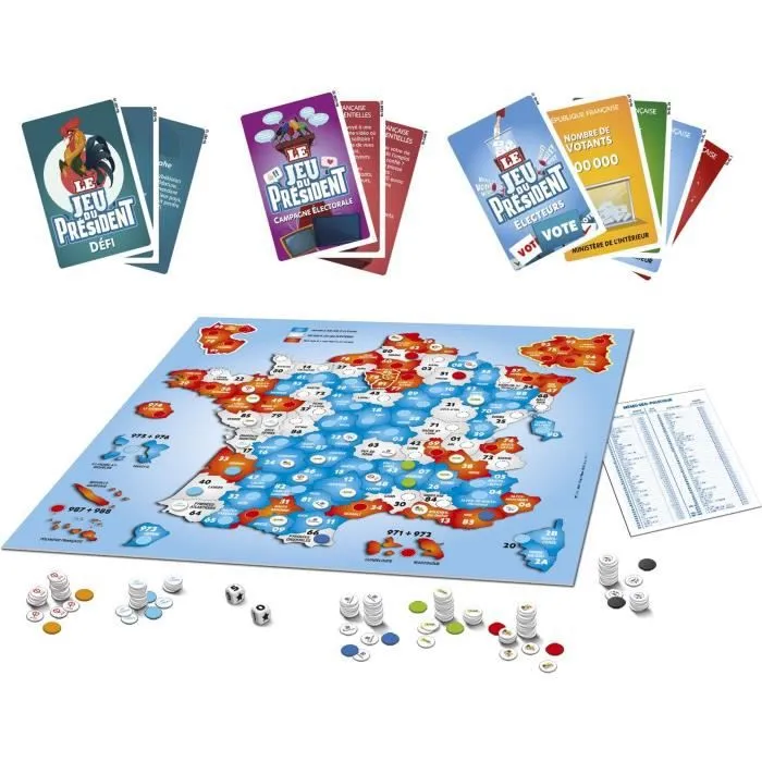 LANSAY - LE JEU DU PRÉSIDENT – Jeu de société - 2 à 6 joueurs - Dès 16 ans-1