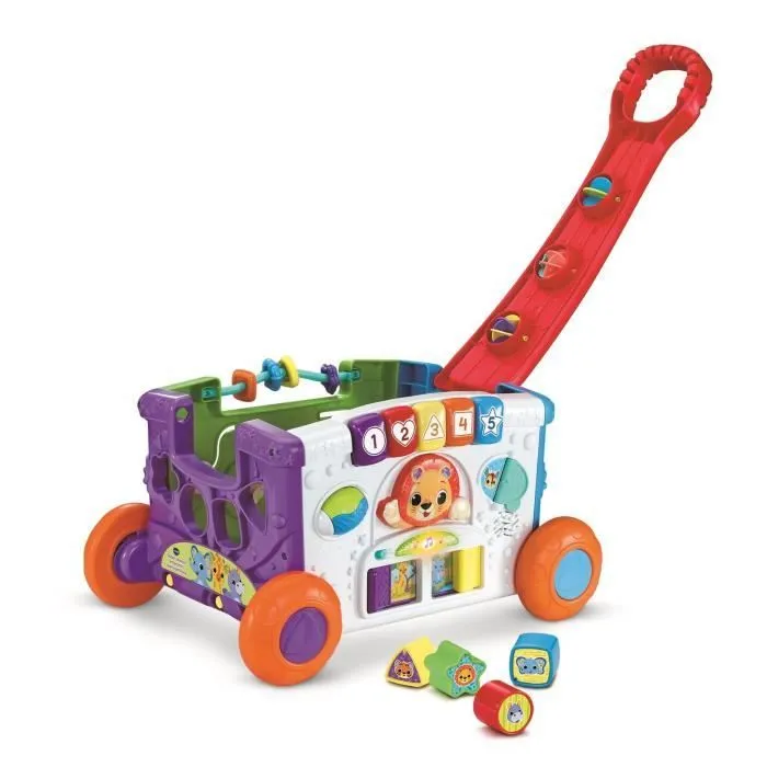 VTECH SUPER CHARIOT INTERACTIF MULTI-ACTIVITÉS-0