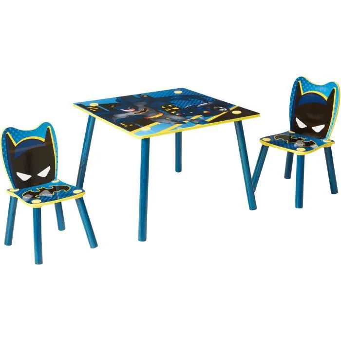 BATMAN Ensemble table et 2 chaises pour enfants-0