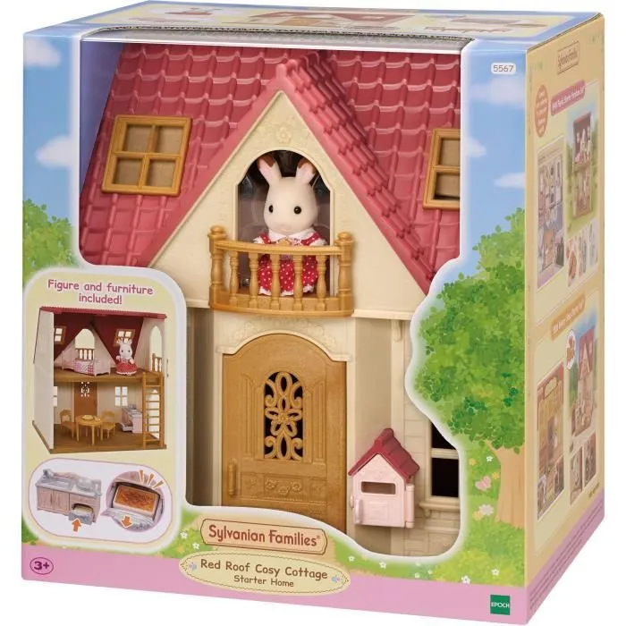 SYLVANIAN FAMILIES - 5567 - Le cosy cottage du village - A partir de 3 ans-4