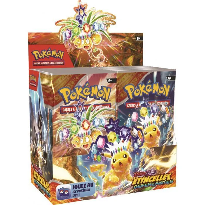 Pokemon - Display de 36 boosters - Etincelles Déferlantes - EV8 - Français-0
