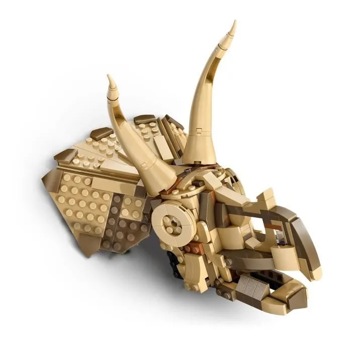 LEGO Jurassic World 76969 Les fossiles de dinosaures : le crâne du tricératops - Jeu 9 ans-2