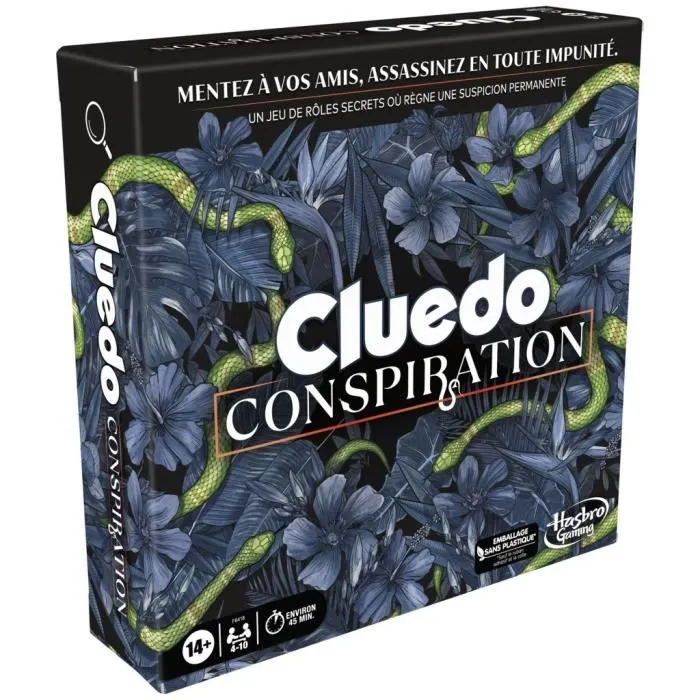 Cluedo Conspiration, jeu de société, 4 à 10 joueurs, à partir de 14 ans-6