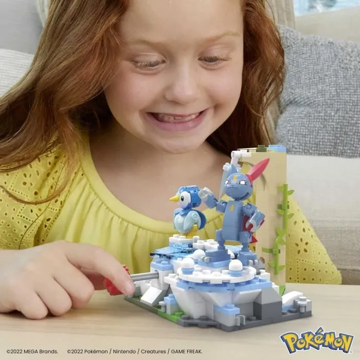 MEGA Pokémon - Tiplouf et Farfuret - Jouet de construction - 7 ans et + HKT20-2