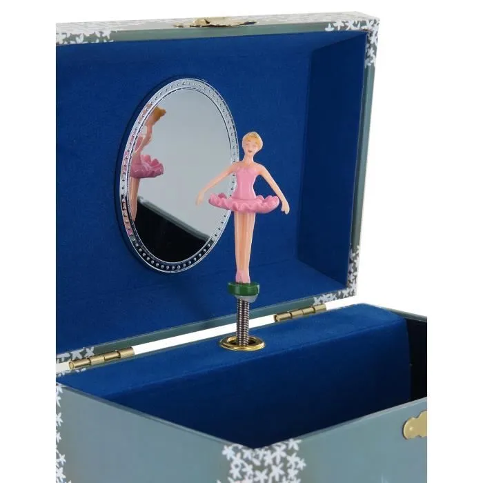 Edelweiss (La mélodie du bonheur) - Boîte à musique - bijoux musicale - coffret musical en bois avec ballerine dansante - 22004-1