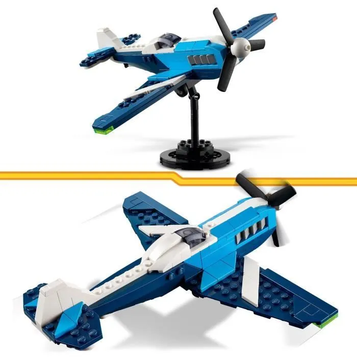 LEGO Creator 31160 3-en-1 Aéronef : l’avion de course - Jeu de construction dès 7 ans-2