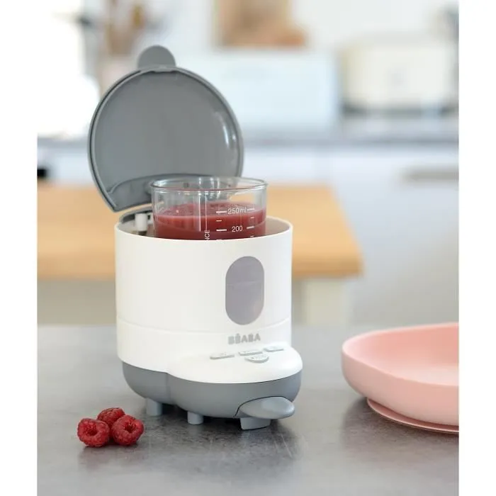 BÉABA - Bib'Expresso - Préparateur-Chauffe Biberon/Petits pots - Température Exacte - Instantané - Bain Marie - Blanc-1