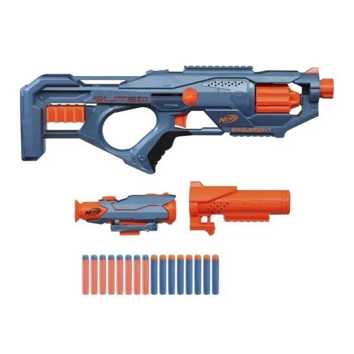 NERF - Elite 2.0 - Blaster Eaglepoint RD-8 - 8 fléchettes - Personnalisable-1