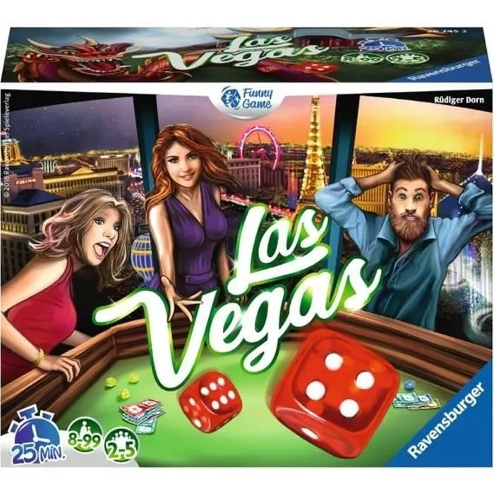 Las Vegas Jeu d'ambiance Ravensburger-0