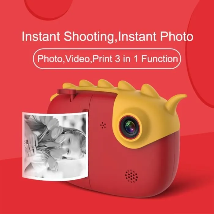 Appareil photo numérique pour enfants - INNOVTEC - Mini dessin animé - 3 pouces - 1080 - ABS-2