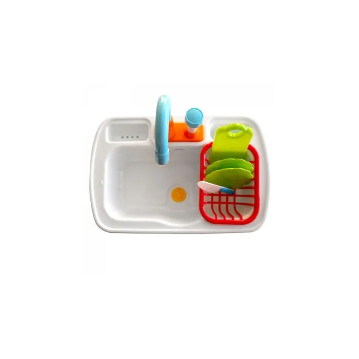 Évier de cuisine Play Time AXI - Jeu éducatif pour enfants - Multicolore - 17 pièces-3