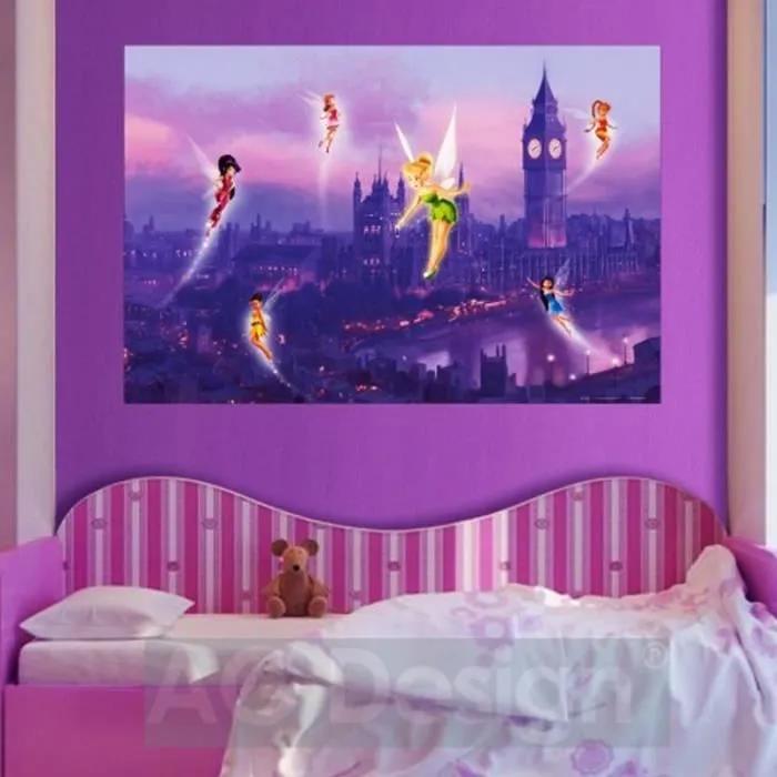 Poster Fée Clochette Disney Fairies - Qualité Numérique - Dimensions XXL - 160 x 115 cm-1