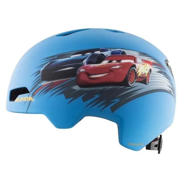 Casque de vélo - ALPINA - HACKNEY DISNEY - Cars - Bleu - Enfant-2
