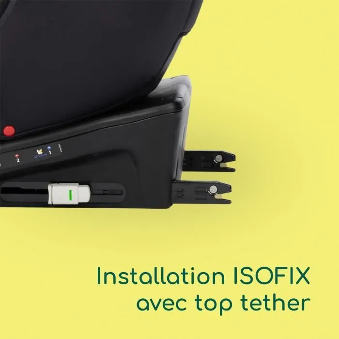 BEBECONFORT Siège auto évolutif pivotant 360° EvolveFix i-Size - Gr 0/1/2/3 - Isofix - 0 à 12 ans (36 kg) - 40-150 cm TINTED BLACK-8