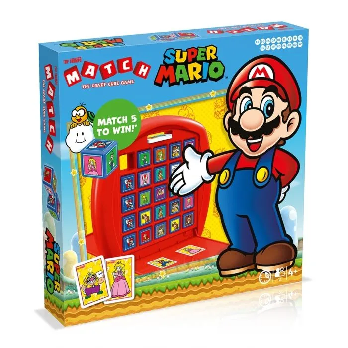 Winning Moves Super Mario - Top Trumps Match CEE Jeu de société-0
