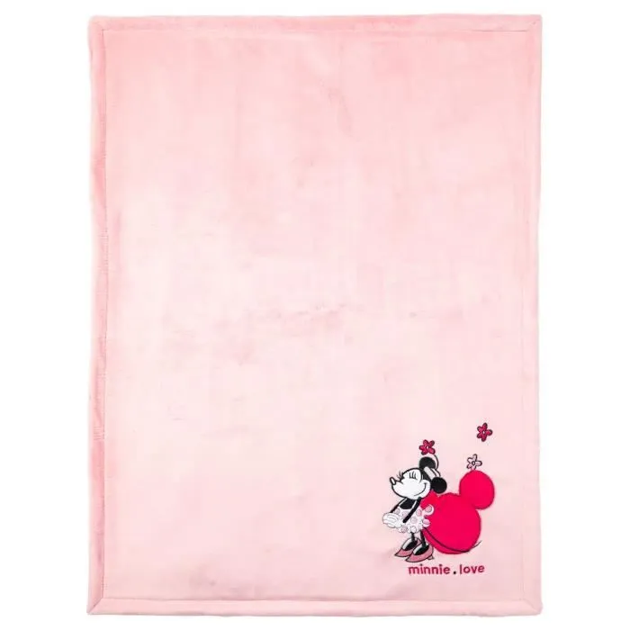 DISNEY Minnie Couverture - 75 x 100 cm-2