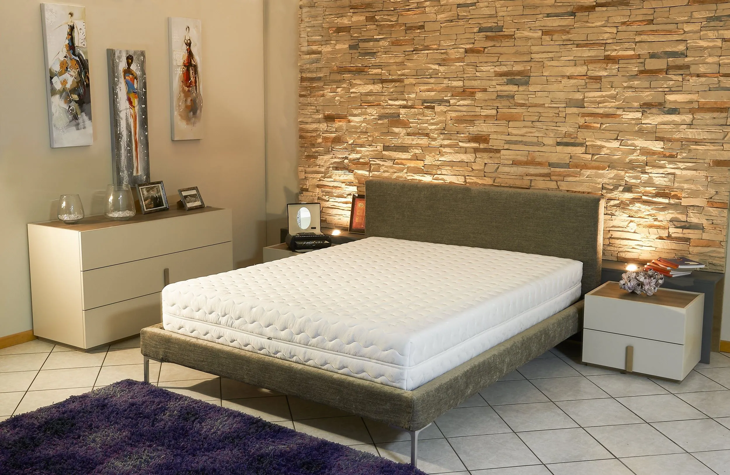 Matelas Latex 70% Naturel 120x200 x 21 cm Souple + Oreiller Visco + Alèse - Spécial Sommier Electrique - Déhoussable Housse Lavab-0