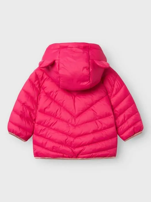 Fauteuil bebe - canape bebe Name it - 13227819 - Nbfmoney PB Veste matelassée, Rose, 6 Mois Bébé Fille-1