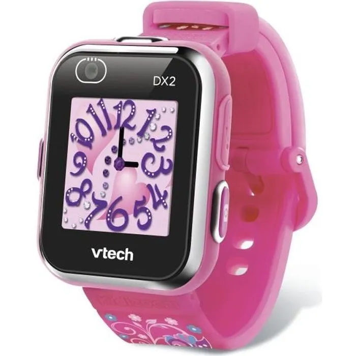 VTECH - Kidizoom Smartwatch Connect DX2 Rose - Montre Photos et Vidéos-0