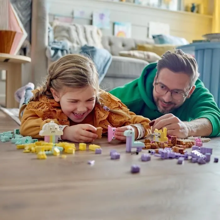 LEGO® Classic 11028 L’Amusement Créatif Pastel, Jouets Briques avec Dinosaure et Chat, Cadeau-5