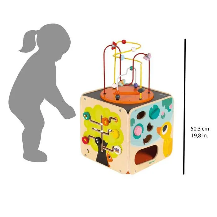 Maxi looping multi-activités en bois JANOD - Dès 18 mois-4