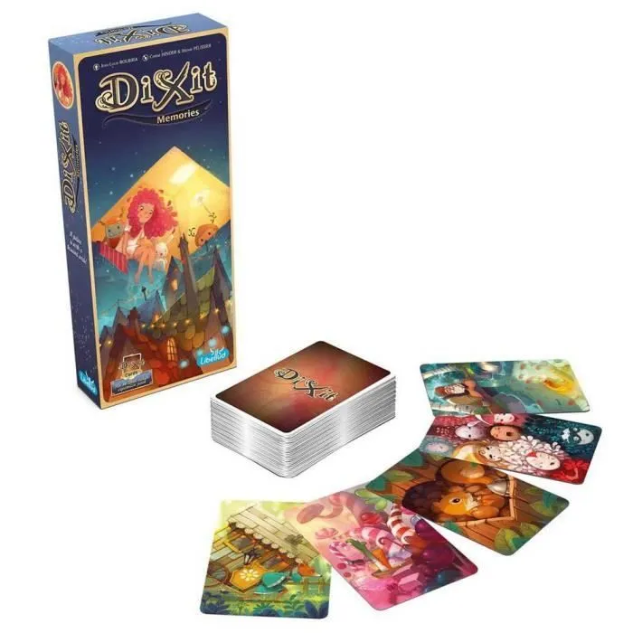 Unbox Now - Libellud Dixit Memories - Expansion en Espagnol et en Portugais, partir de 6 Ans.-1