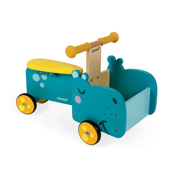 Porteur Hippo en bois-0