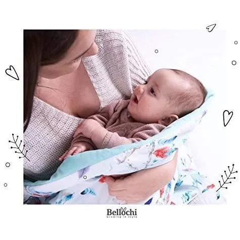 Bellochi Universelle Nid d'Ange Bebe - Réversible Couverture Enveloppante Bébé - Hypoallergénique - - Choco Fantasy-1