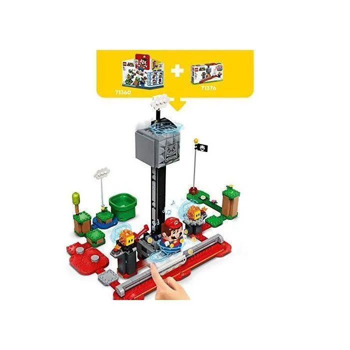 LEGO Super Mario - 71376 Super Mario - Ensemble D'Extension La Chute De Thwomp-2