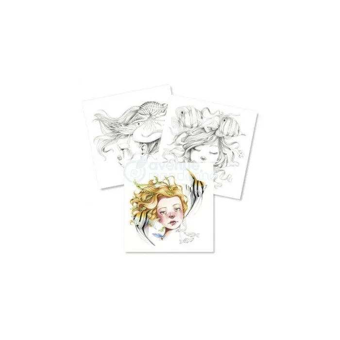 Carnet de coloriage - Wild - Tome 6 - 28 illustrations - Emmanuelle Colin - Adulte-2