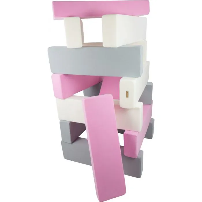 Jeux d'assemblage - Blanc, Rose et Gris - Plastique et Résine - Pour jeunes enfants-0