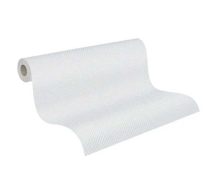 papier peint uni blanc papier peint intissé uni aspect structuré blanc 25,00 x 1,06 m-0