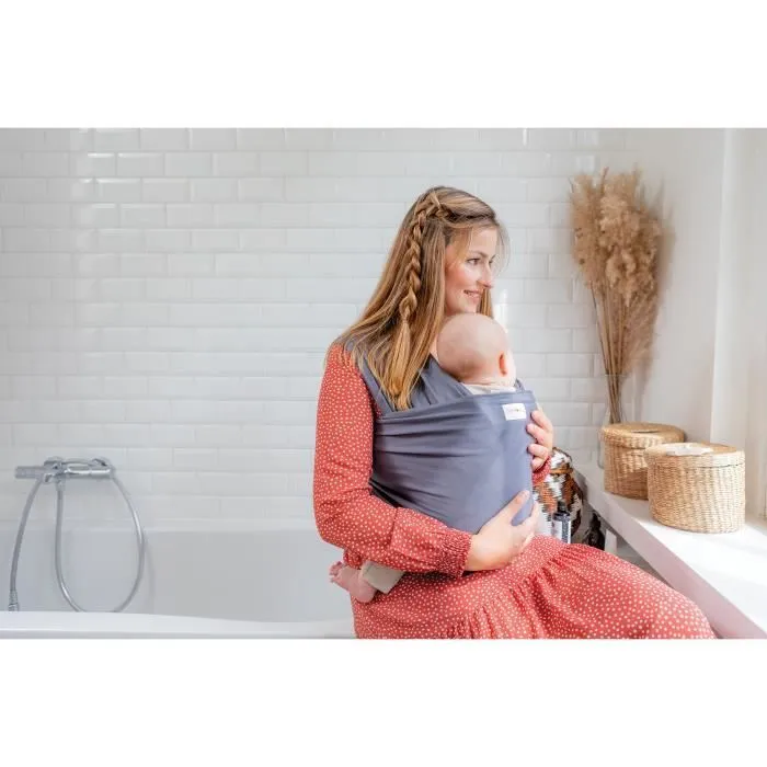 Écharpe De Portage - Babylonia Baby Carriers - Modèle TRICOT-SLEN En Bambou - Porte-Bébé Sans Noeud - 100% Coton Organique - 500 ...-3