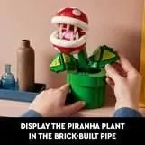 LEGO Super Mario 71426 Plante Piranha, Figurine Articulée avec Tube et 2 Pièces, Maquette pour Adultes, Idée Cadeau-3