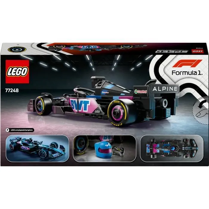LEGO Speed Champions 77248 Voiture F1 BWT Alpine Team A524 Jeu de construction dès 10 ans-5