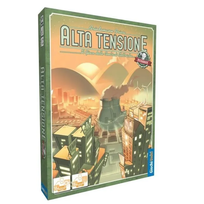 Jeu de table - GIOCHI UNITI - HAUTE TENSION RECHARGED - Couleurs - Jeu de plateau-0