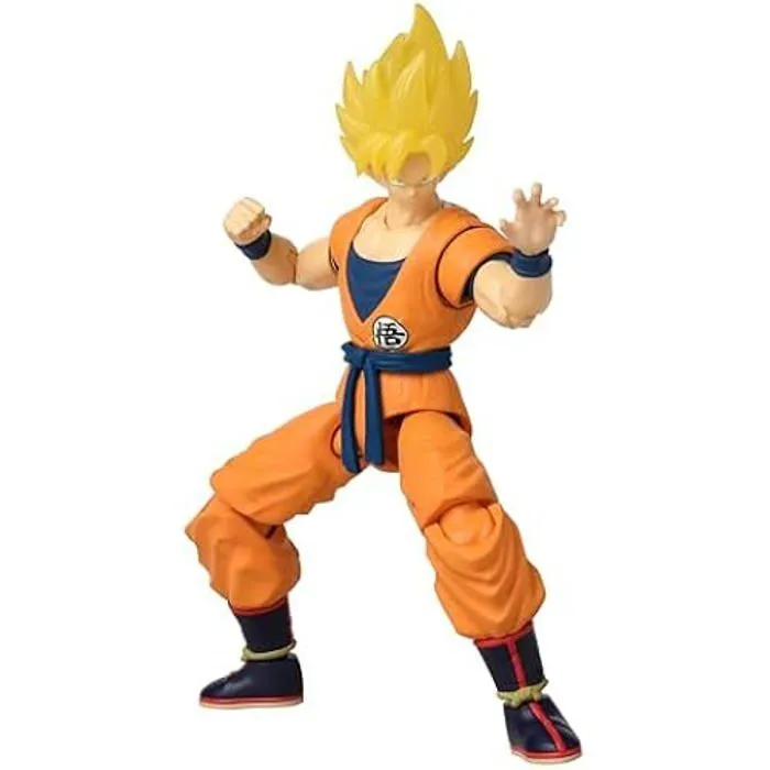 Figurine articulée - BANDAI - Super Saiyan Goku - 17 cm - Dragon Ball Super - 17 points d'articulation-0