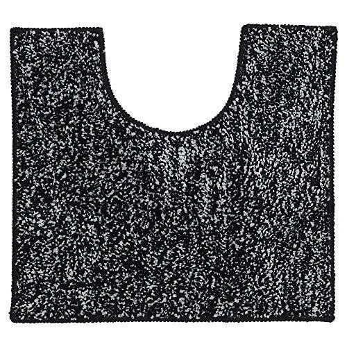 Tapis de Bain Contour WC - SEALSKIN - Noir - 50 x 45 x 3 cm-0