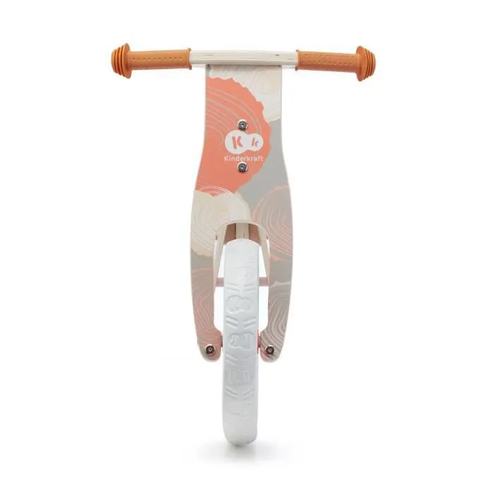 Draisienne en bois Kinderkraft RUNNER - Rose - Pour enfants à partir de 3 ans - Roues de 12 pouces-3