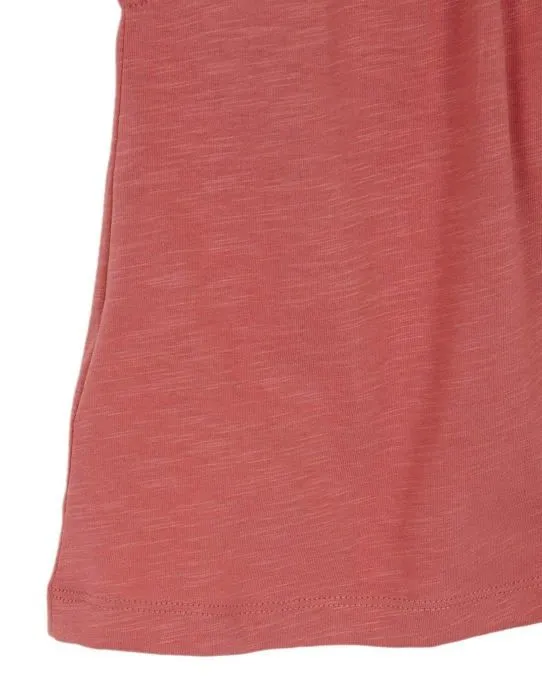 Coffret textile Gocco Vestido Jersey Con Volantes, Robe Bebe Fille, Coral,-3