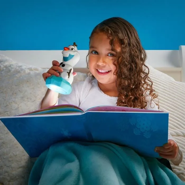 Disney La Reine des Neiges Olaf - Veilleuse et lampe torche GoGlow Buddy-2