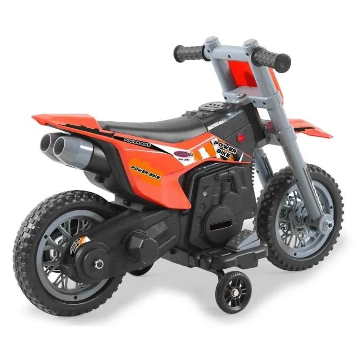 Moto électrique pour enfant - Jamara - Ride-On Power Bike Orange 6V - Mixte - 18 mois+ - Extérieur-2
