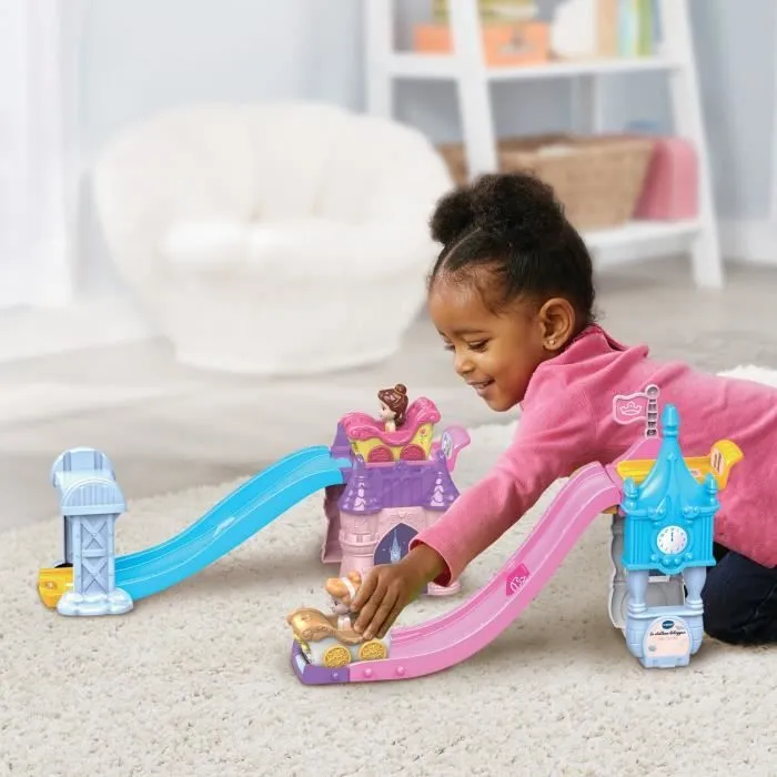 VTECH TUT TUT BOLIDES DISNEY PRINCESSES - CHÂTEAU - TOBOGGAN ENCHANTÉ (+ LE CARROSSE MARIAGE ENCHANTÉ DE CENDRILLON)-2