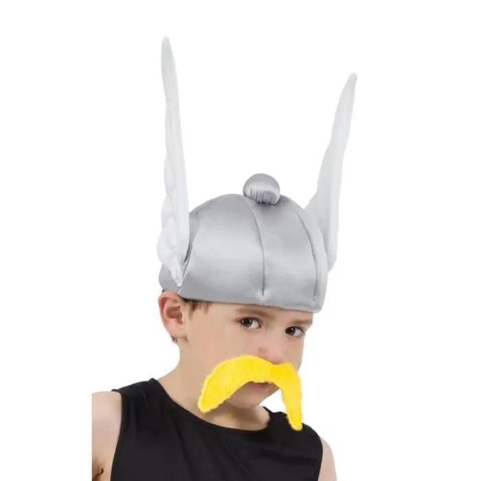 Casque enfant Astérix en tissu - Licence officielle-0