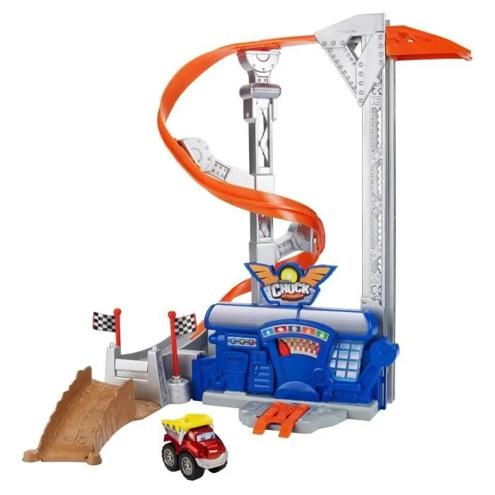 Piste Electronique Chuck - PLAYSKOOL - Avec camion métal - Pour enfants de 3 ans et plus-1